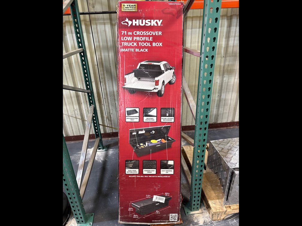 Husky 71in Crossover Low Profile Truck Tool Box