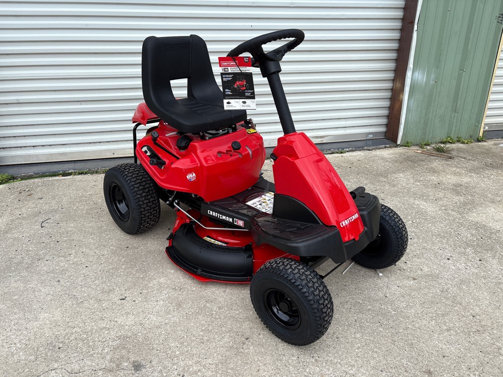 Craftsman R110 30in Riding Mower, 10.5HP 344cc Gas Engine