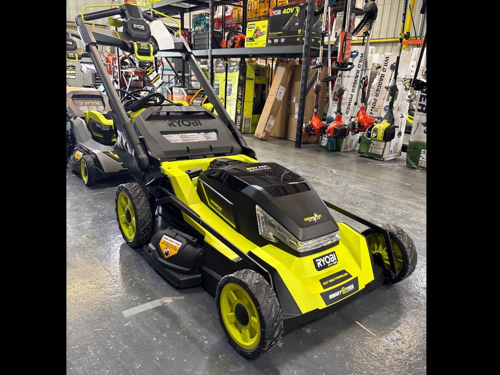 Ryobi 80V HP 30in Self Propelled Rechargeable Mower, includes Battery and Charger
