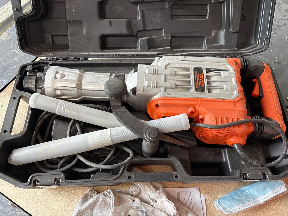 Vevor 3500 Watt Demolition Hammer w/ Bits