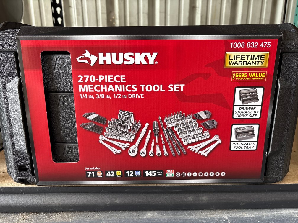 Husky 270pc Mechanics Tool Set