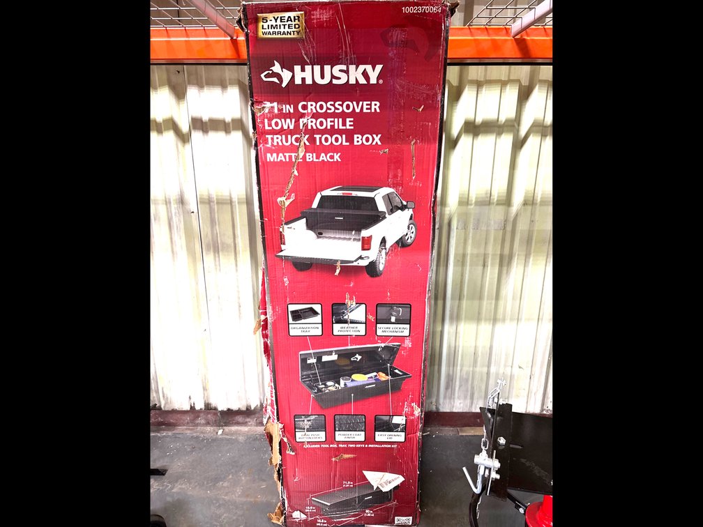Husky 71in Crossover Low Profile Full Size Truck Tool Box