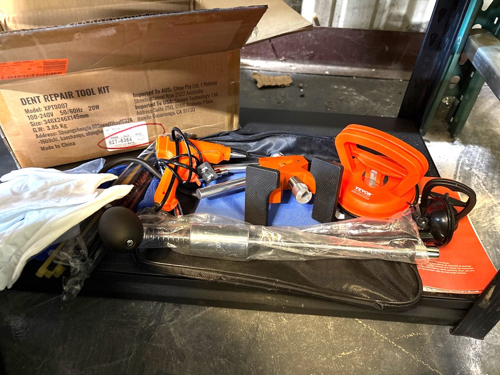 Unused Vevor Dent Repair Tool Kit, model XPT9007