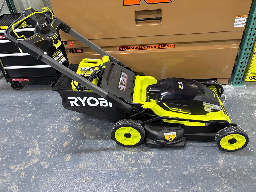 Ryobi 80V HP 30in Self Propelled Rechargeable Mower, includes Charger