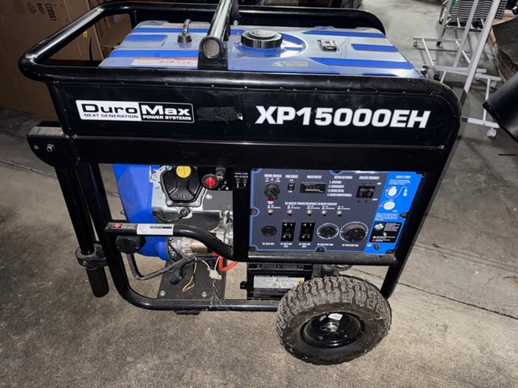 Unused Duro Max Dual Fuel 15kw Generator, 0 Hours