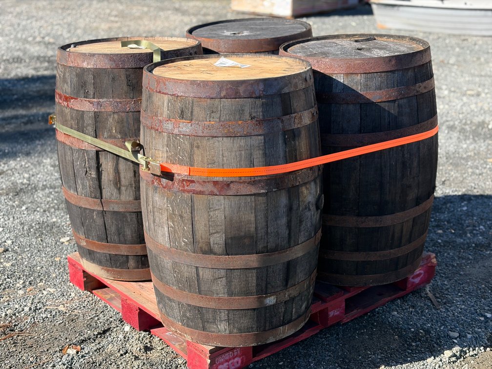 50 Gallon Whiskey Barrel