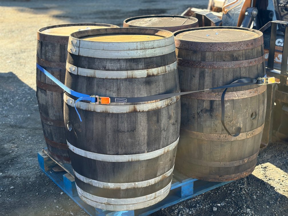 50 Gallon Whiskey Barrel
