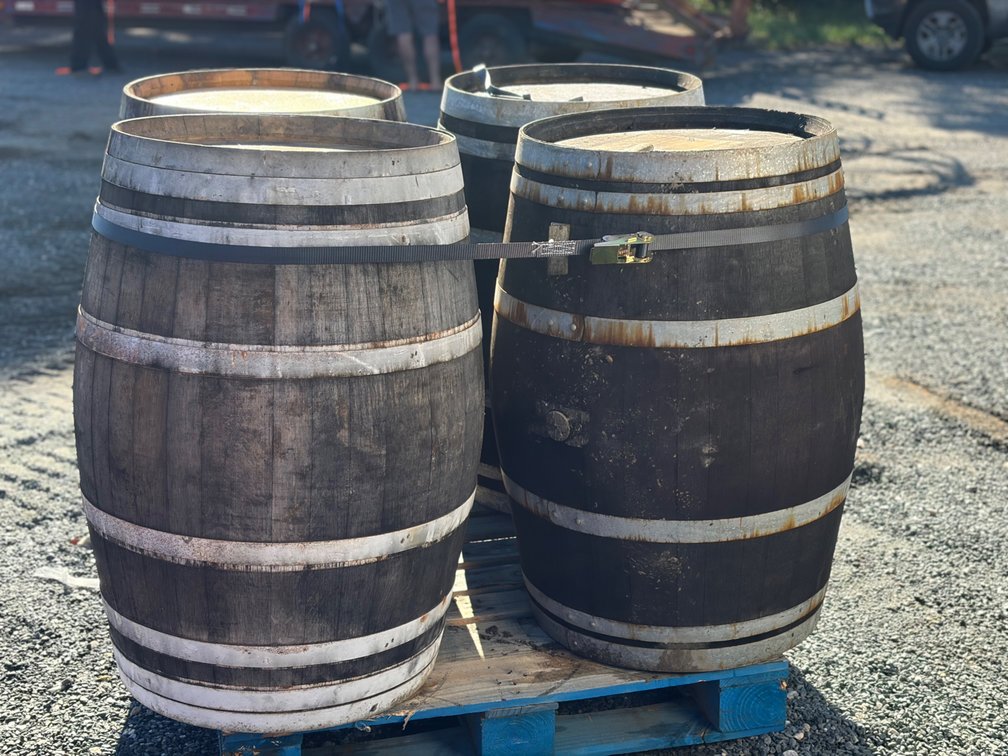 50 Gallon Whiskey Barrel
