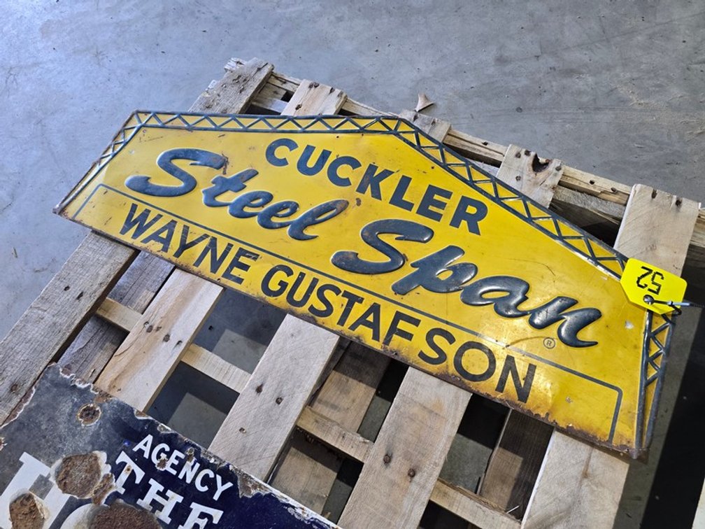 Cuckler Steel Span Sign