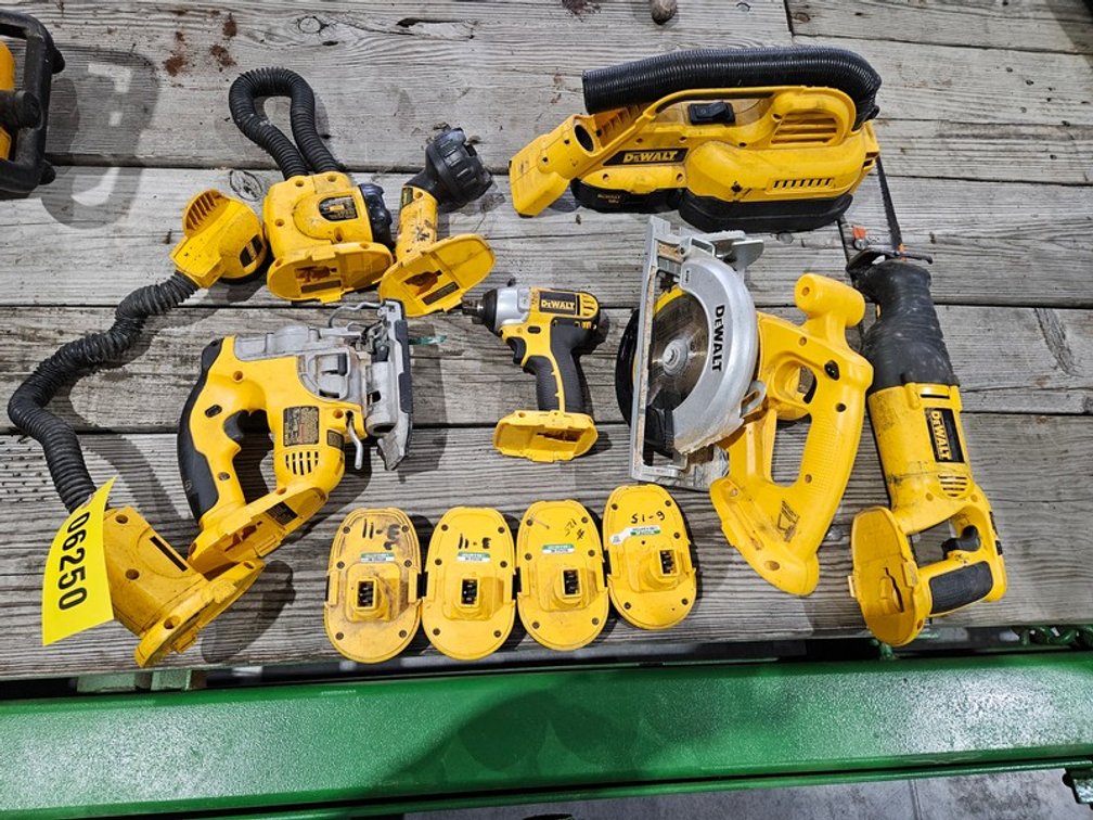 Dewalt 18v Power Tools And Batteries