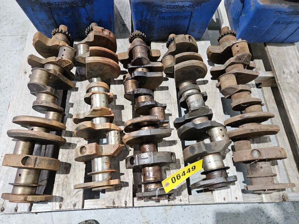 (5) Assorted Crank Shafts