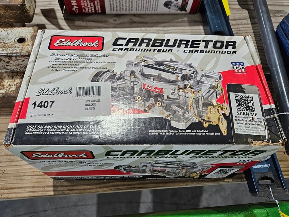 Edelbrook 1407 Carburetor