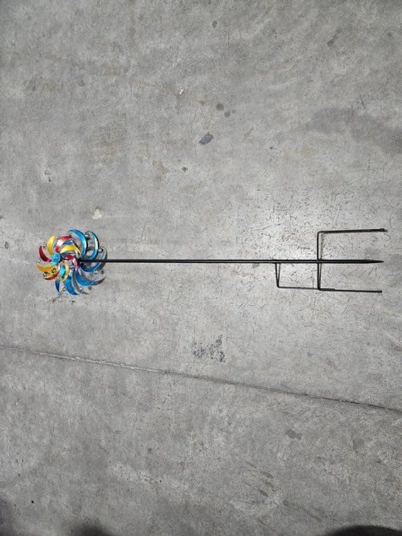 Windmill With Glass Beads
