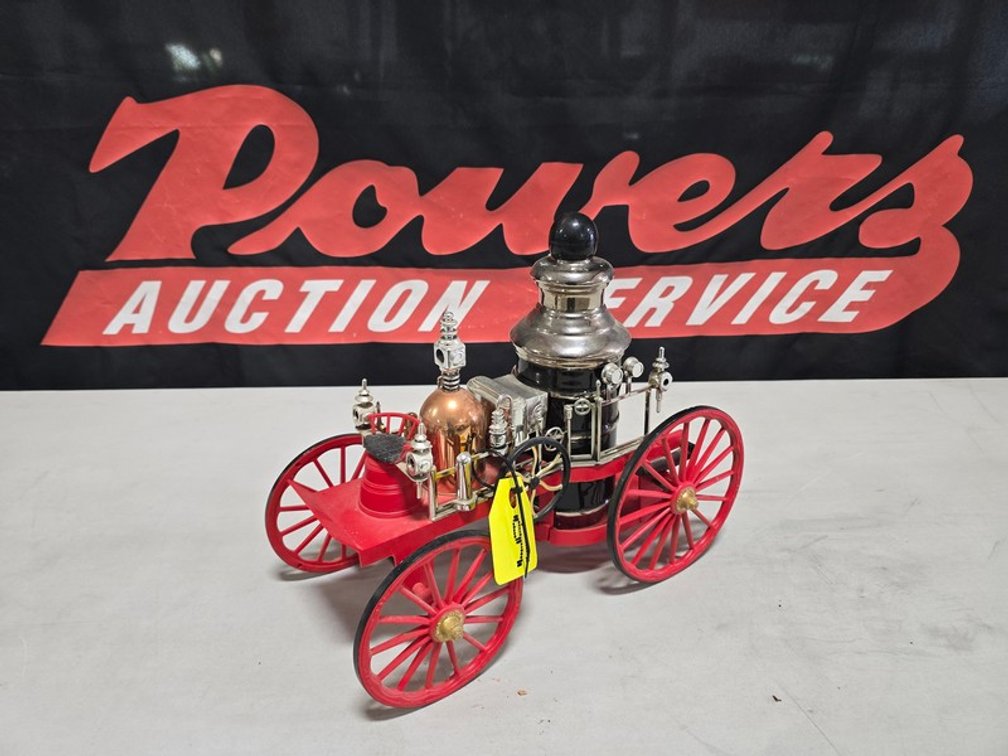 Fire Wagon Decanter