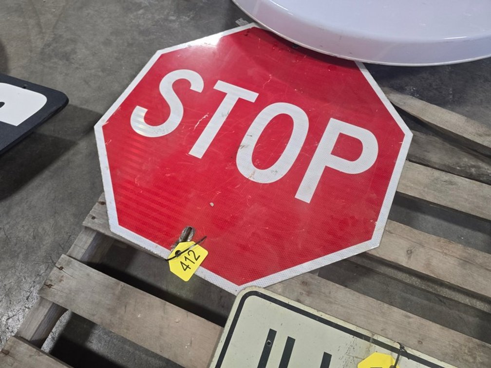 Metal Stop Sign