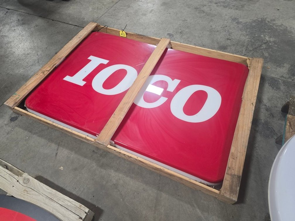 Citgo IOCO Plastic Sign Inserts
