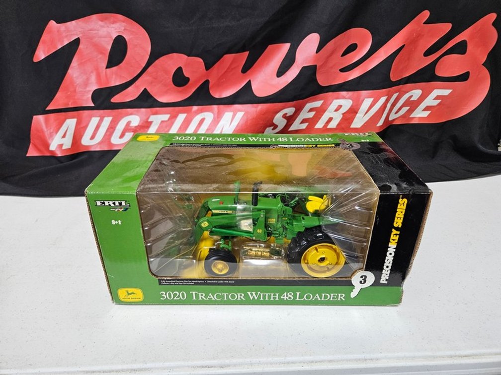 John Deere 3020 Tractor With 48 Loader