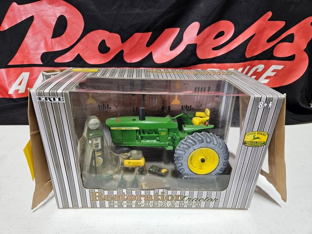 John Deere 4020 Restoration Tractor And Shop Tools