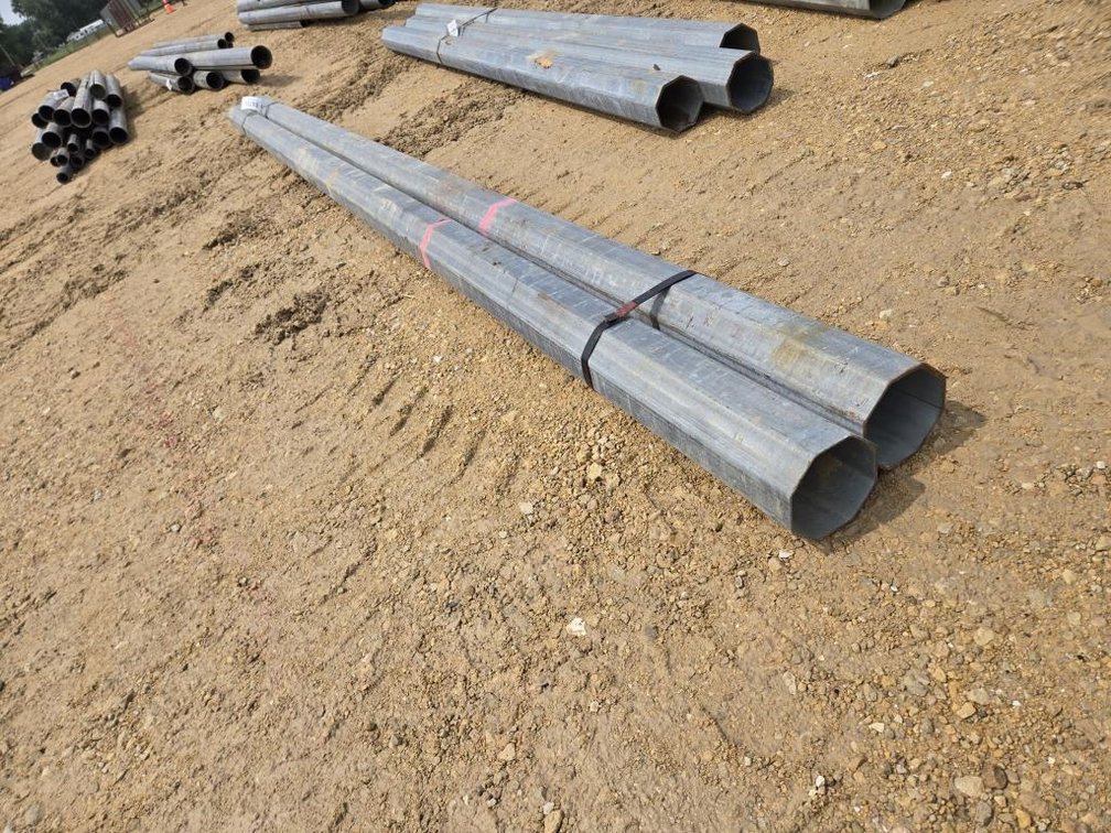5 X 5 OCTAGON GALVANIZED PIPE