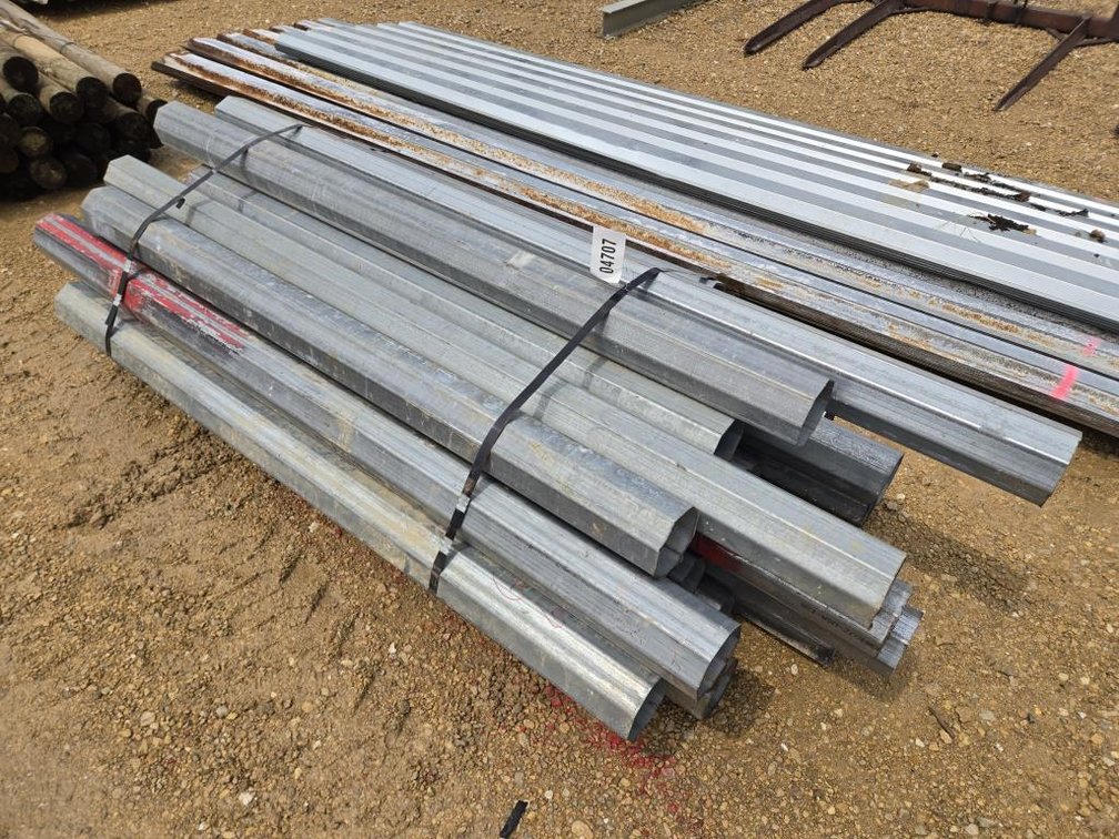 5 X 5 OCTAGON GALVANIZED PIPE