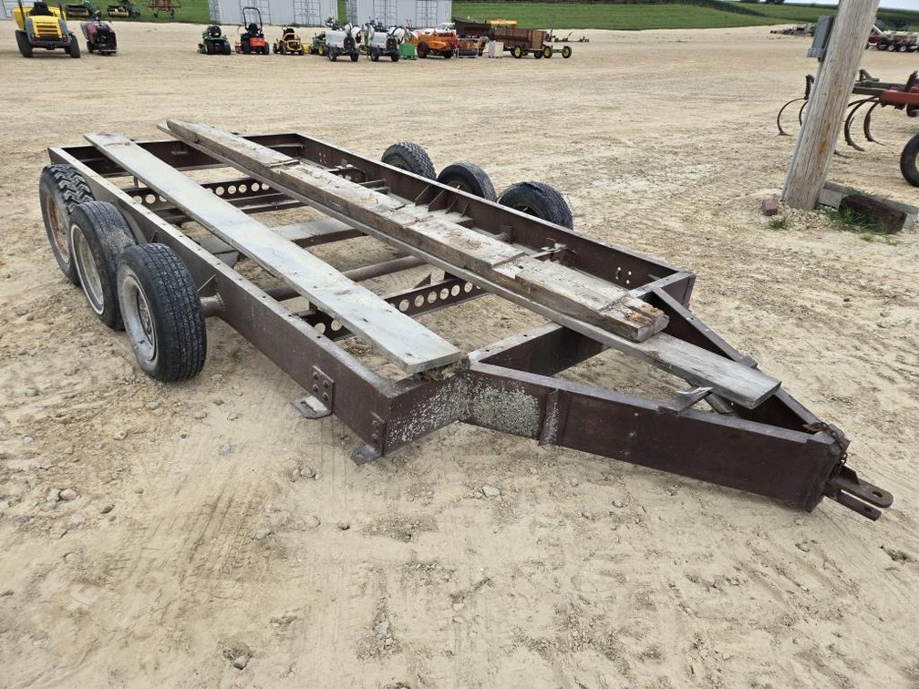 6 WHEEL HOMEMADE HEAD TRAILER