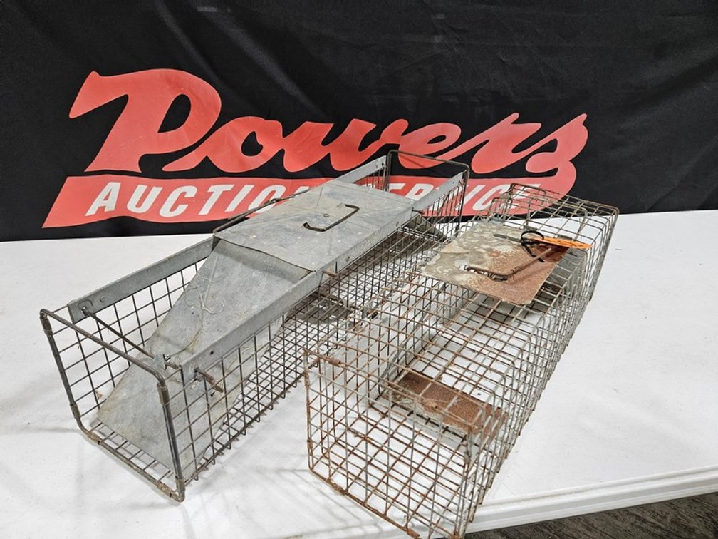 (2) Small Live Traps