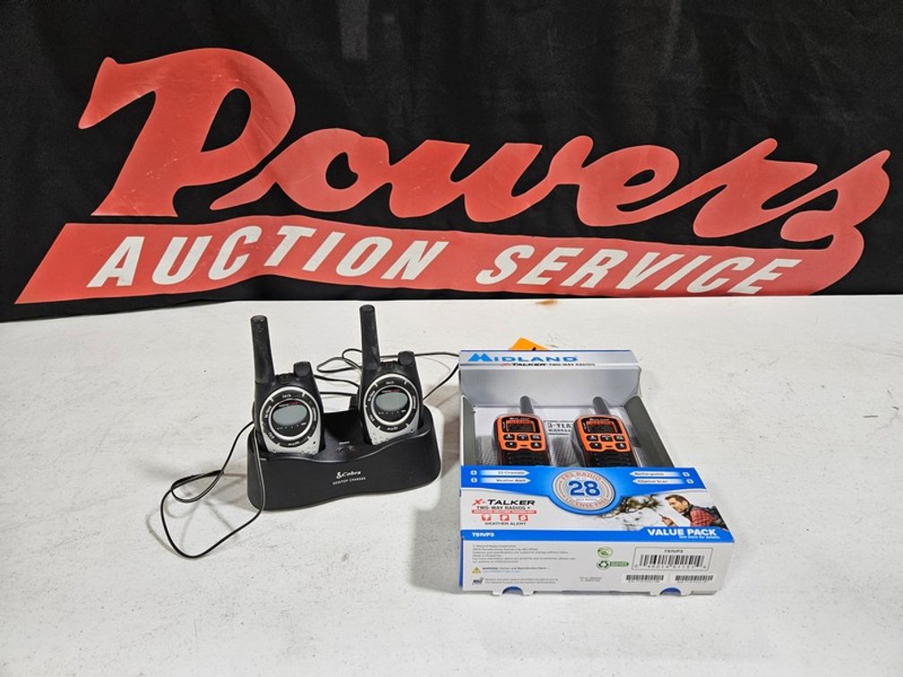 Box Of Two Way Radios