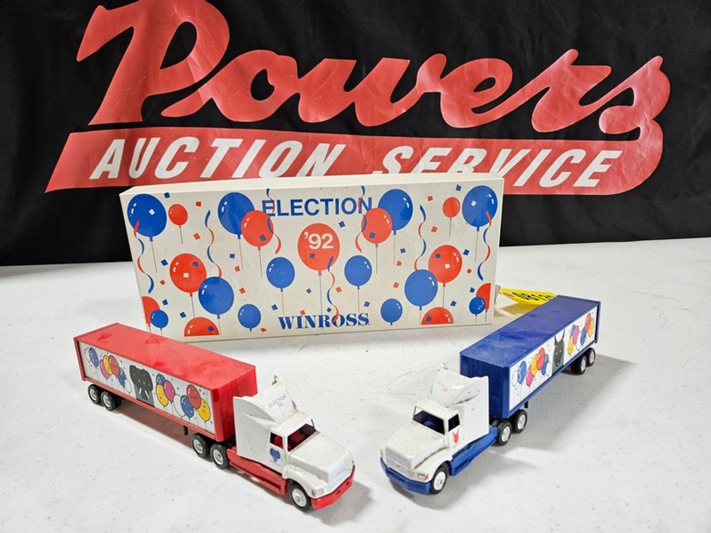 1992 Winross Election Series Trucks And Trailers