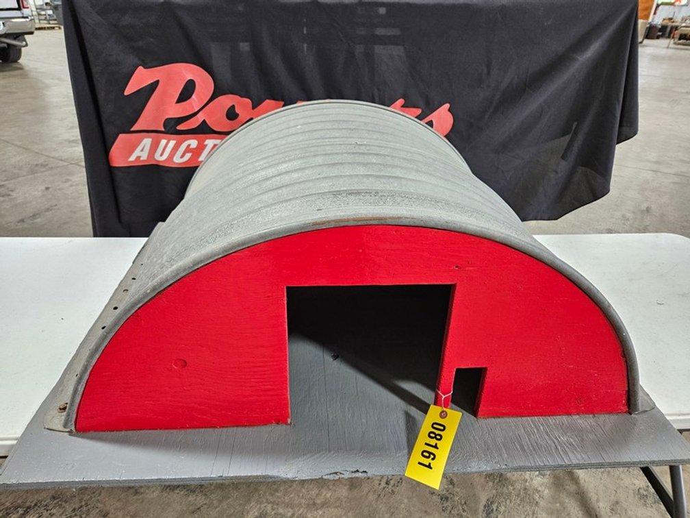 44"x36" Half Round Shed For Farm Toys