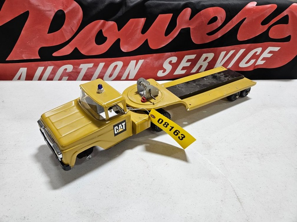 CAT Truck And Winch Trailer