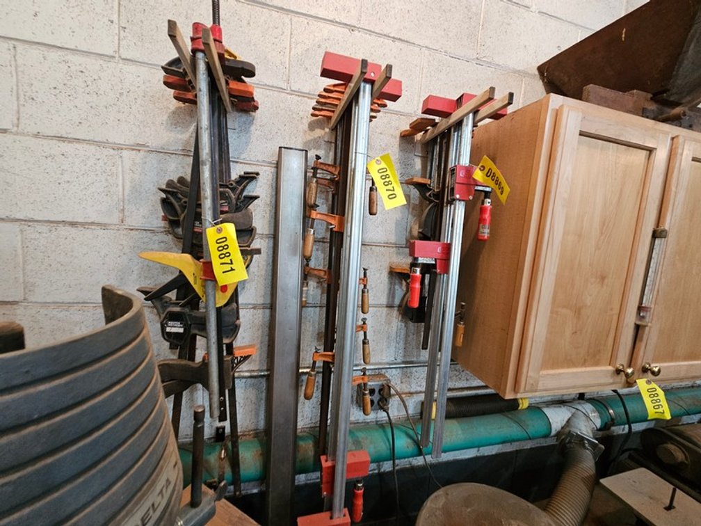 Assorted Bar Clamps