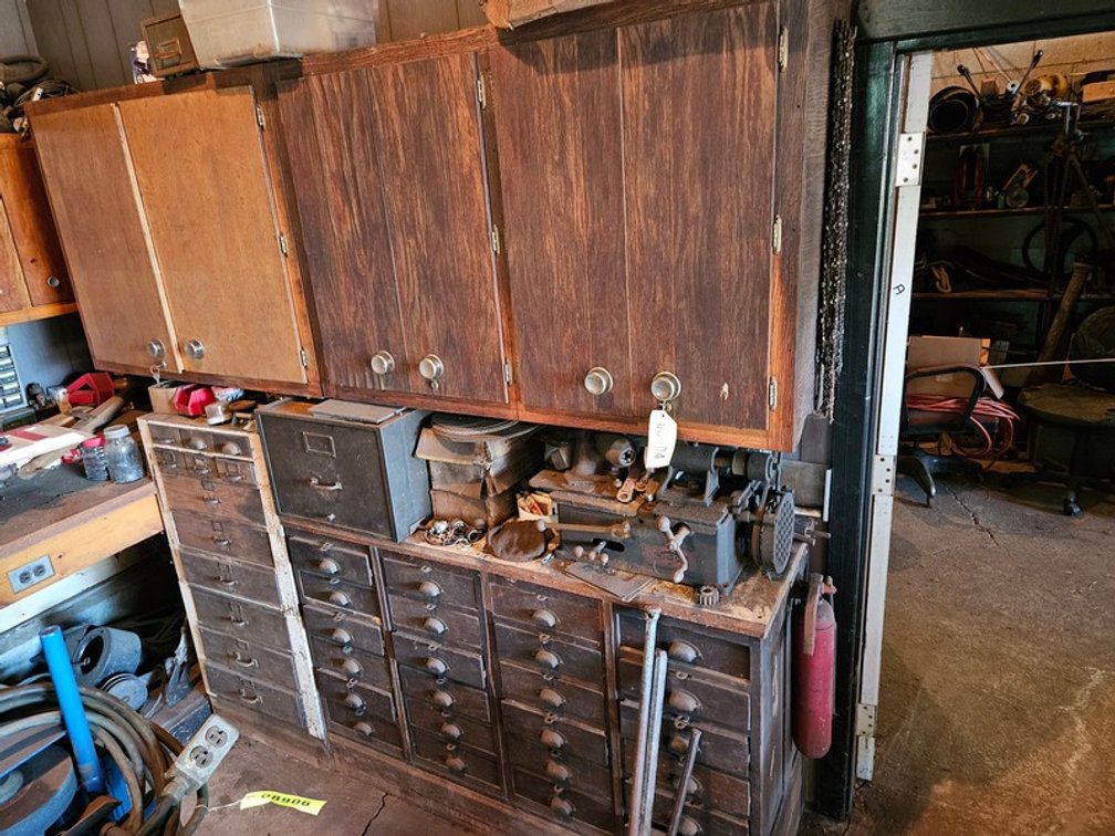 Cabinets & Drawers w/ Contents
