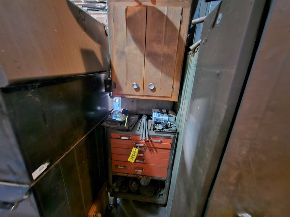 Tool Box & Cabinet w/ Contents