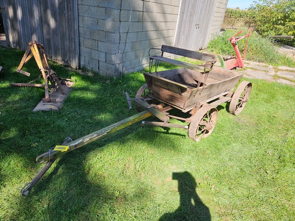 Horse Drawn Wooden Wagon