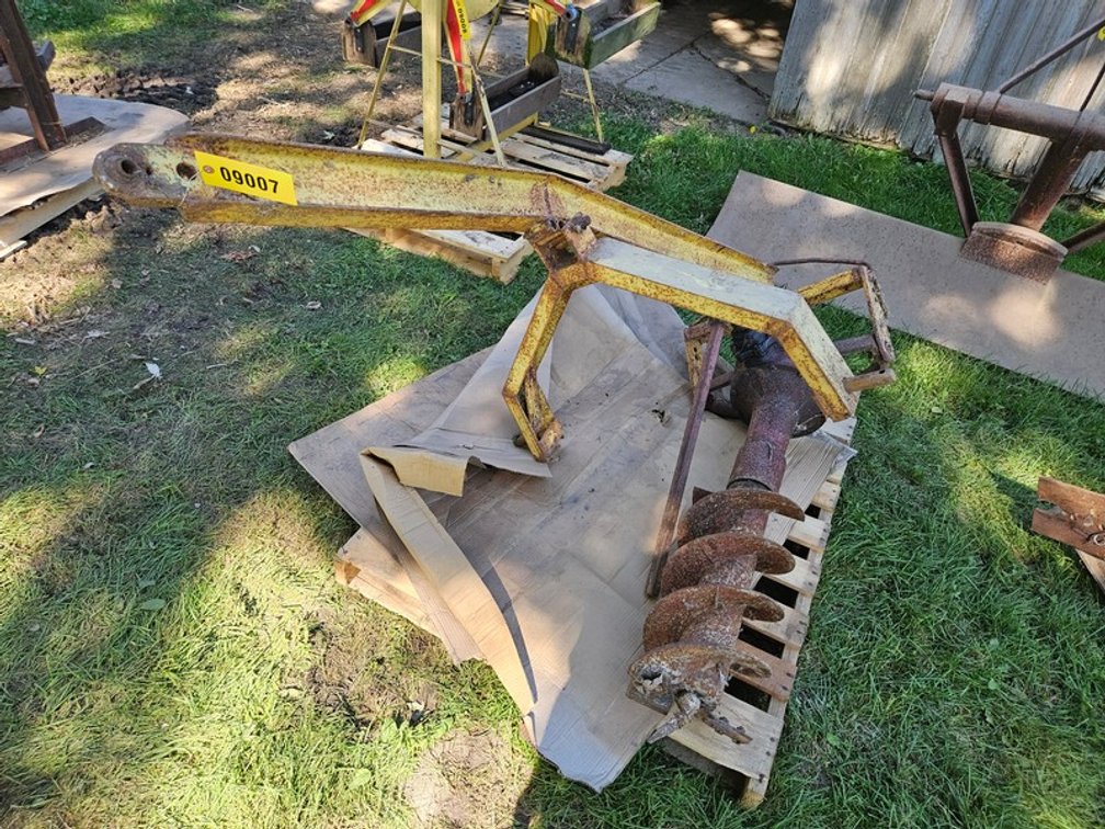 3pt Post Hole Digger Attachment