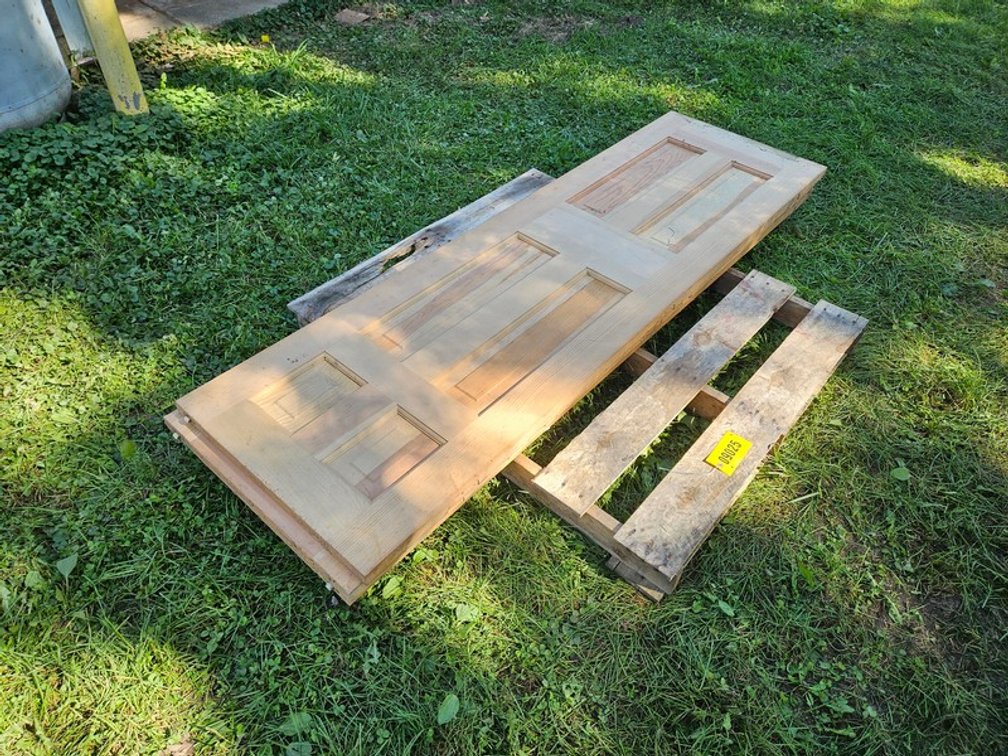 (3) Wooden Doors