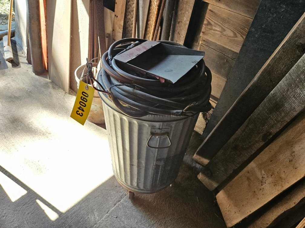 Rolling Metal Garbage Can