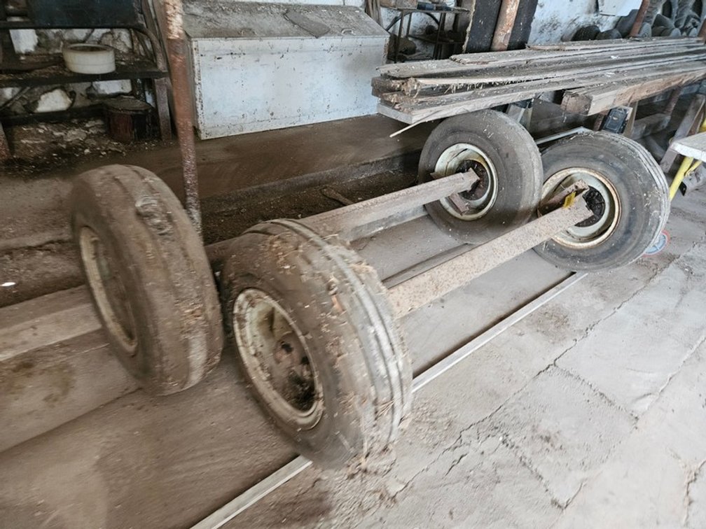 (2) Axles And Tires