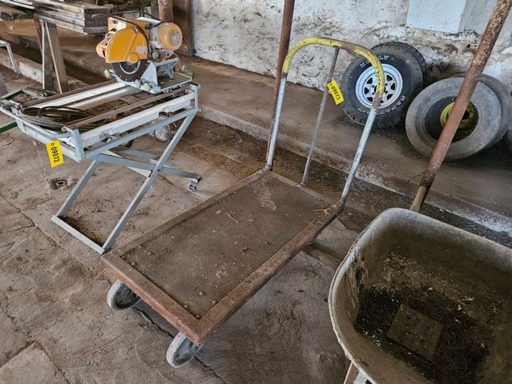 Rolling Metal Cart