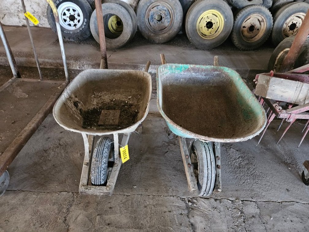 (2) Wheels Barrows
