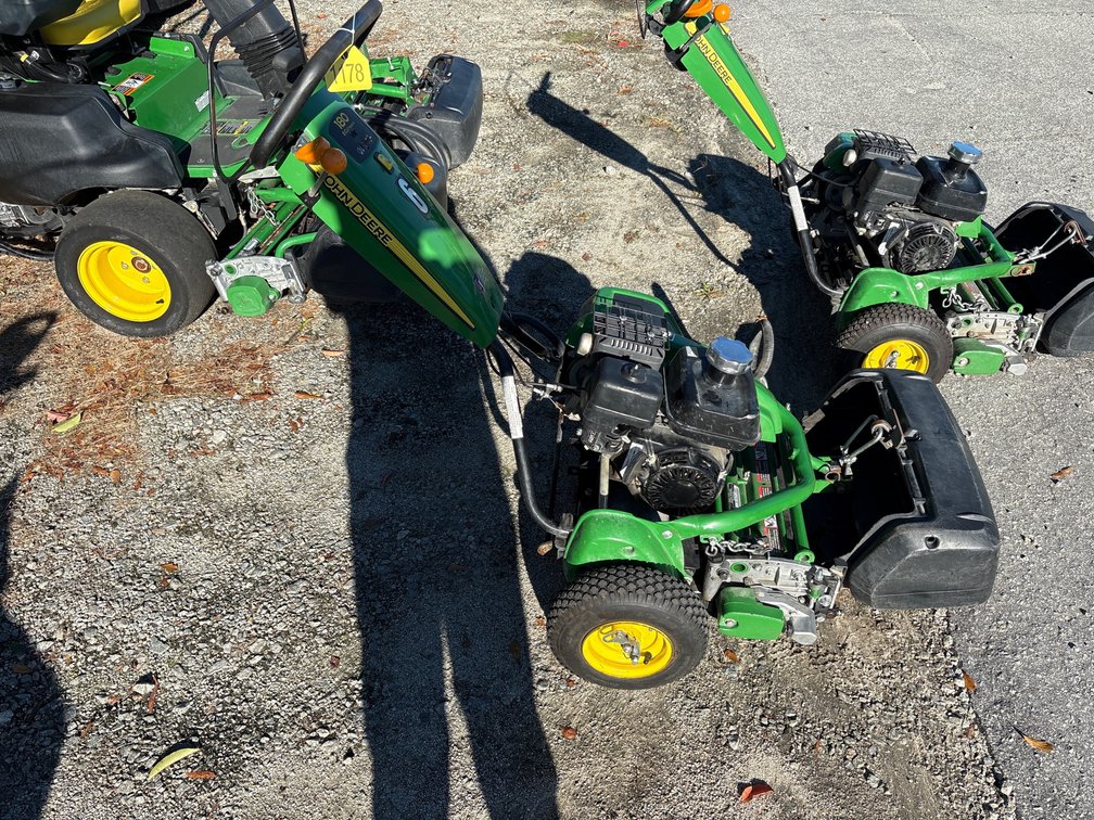 2021 John Deere 180E Walking Green Mower JD180OS2