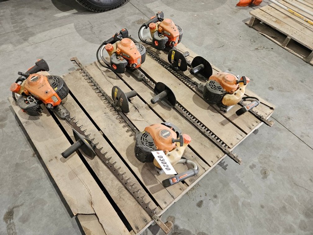 (5) Echo Gas Powered Hedge Trimmers