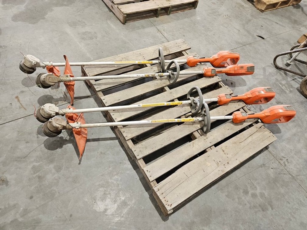 (4) Husqvarna 536 LiLX Electric String Trimmers