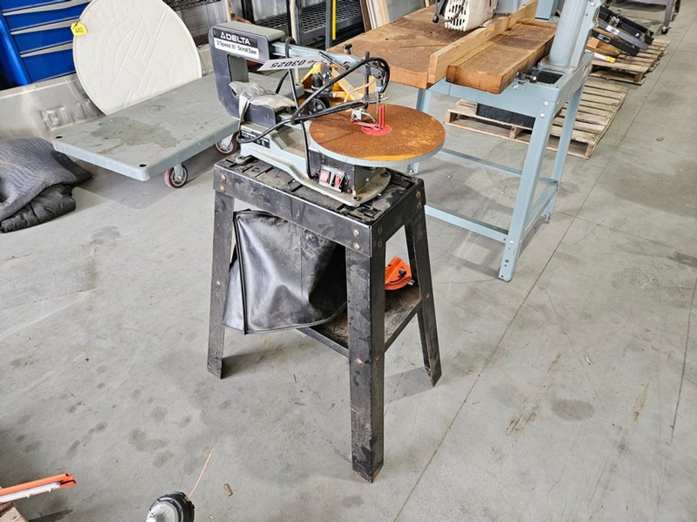 Delta 2 Speed 16" Scroll Saw With Stand