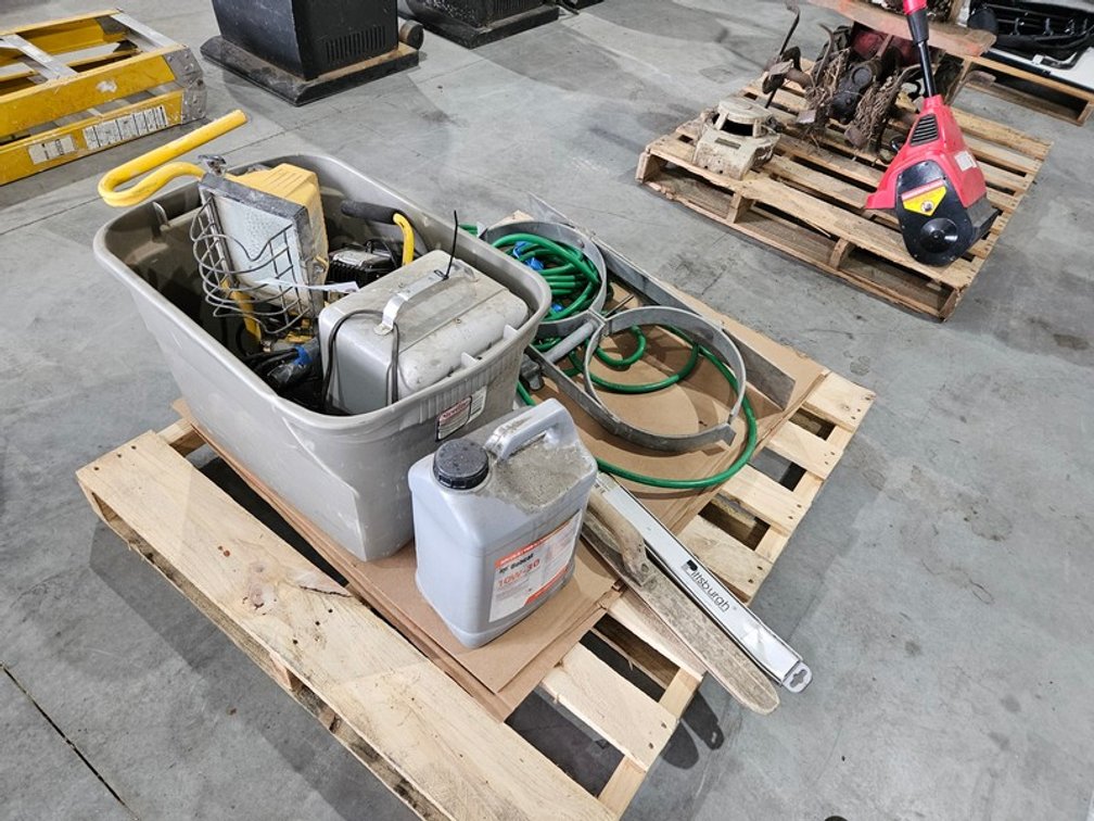 Pallet Of Assorted Construction Supplies