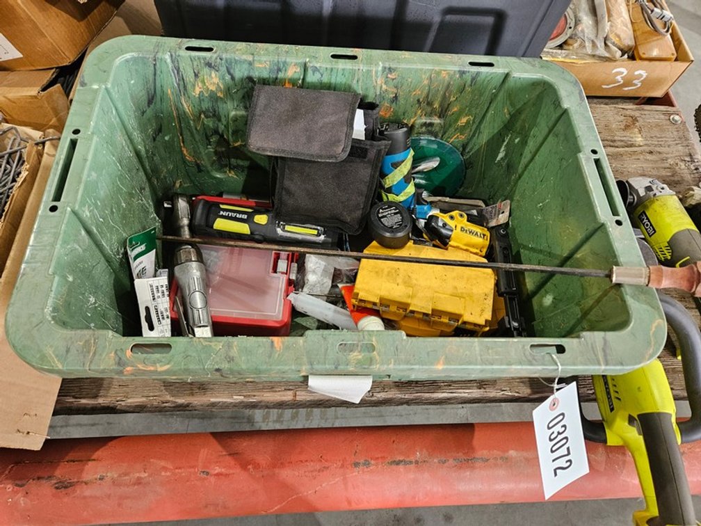 Box Of Assorted Tools
