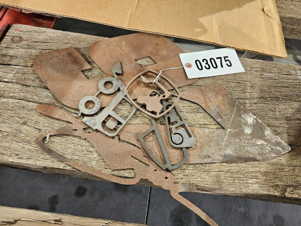 Assorted Metal Cut Outs