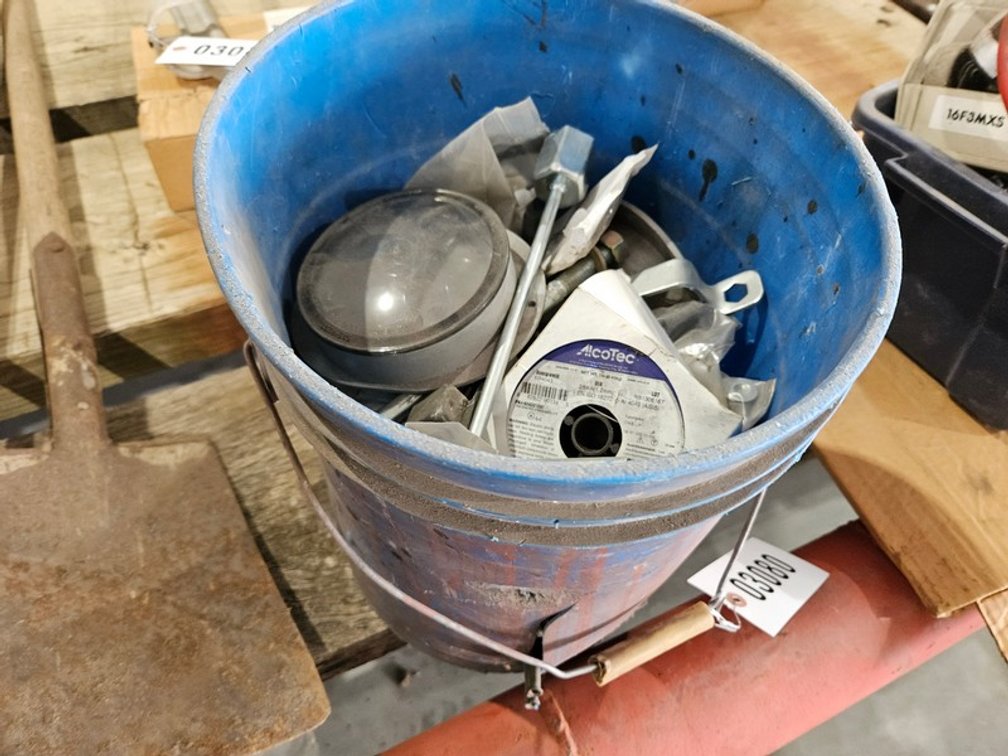 Bucket Of Assorted Hardware