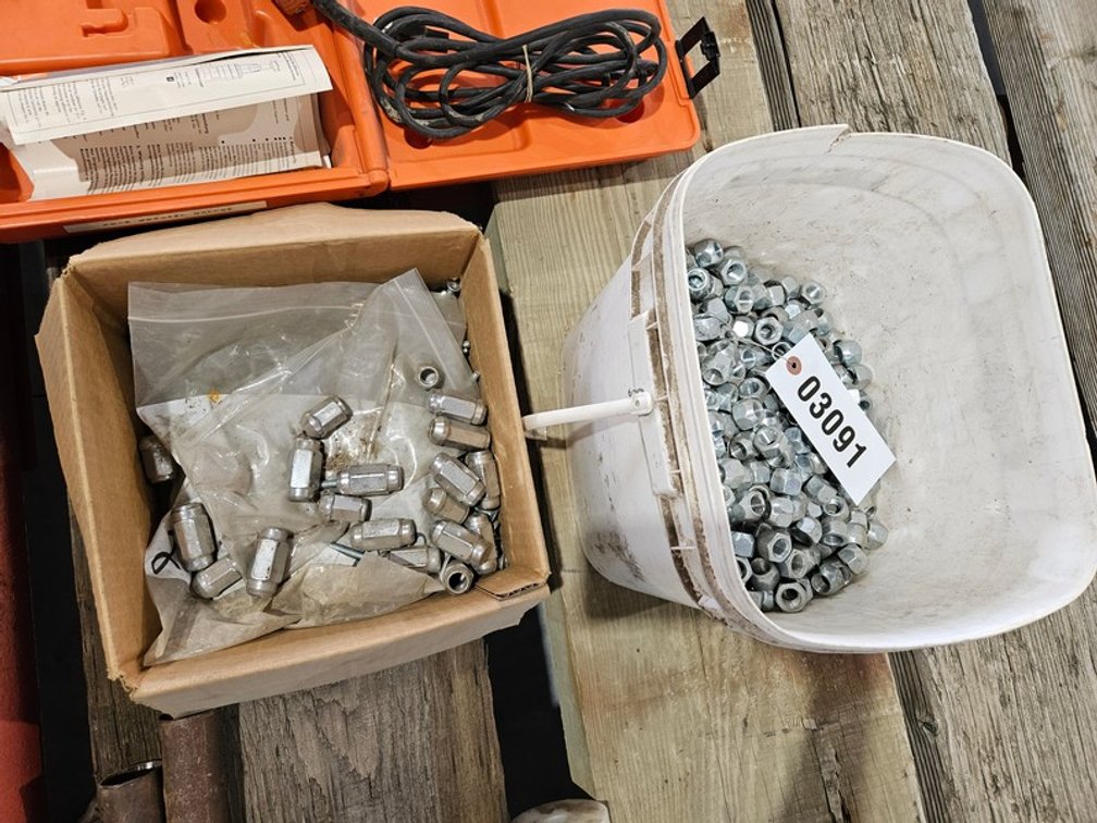 (2) Boxes Of Assorted Lug Nuts