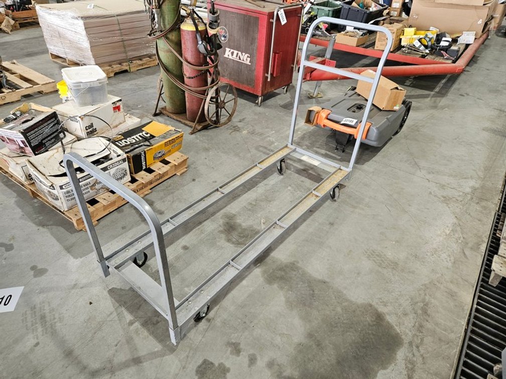 Rolling Chair Tote Metal Cart